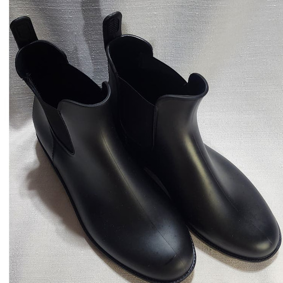 Asgard women's size 10 Chelsea black rain boots - Picture 3 of 10